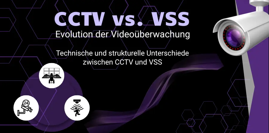 Evolution der Videoüberwachung: Technische und strukturelle Unterschiede zwischen CCTV und VSS